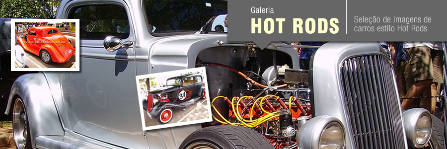 Antigomodelismo | Uma seleção de imagens de carros antigos estilo Hot Rods.